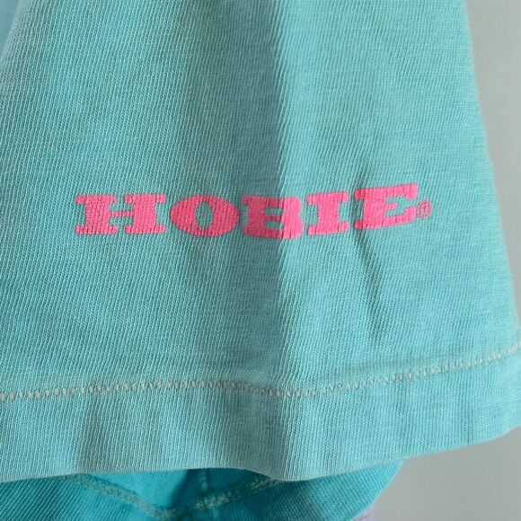 Vintage Hobie 1959 Cadillac Coupe DeVille T Shirt Mens Large Surfer Surfing Blue - Picture 10 of 12